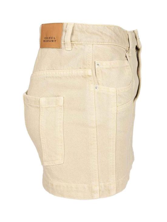 26SS 이자벨마랑에뚜왈 숏 스커트 26PJU0448FAD1H02E23EC Beige - ISABEL MARANT ETOILE