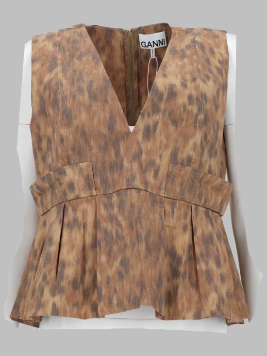 26SS 가니 블라우스/셔츠 A1040272 ZZT BEIGE