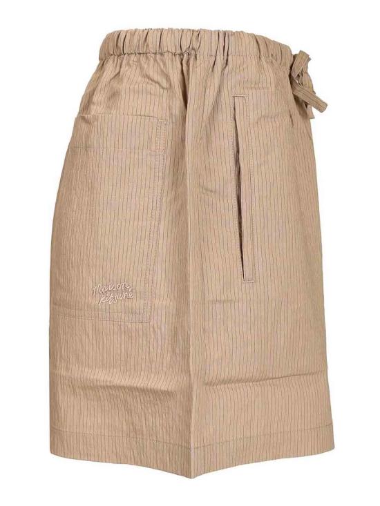 26SS 메종키츠네 숏팬츠 QW01402WC50840490 Beige - MAISON KITSUNE