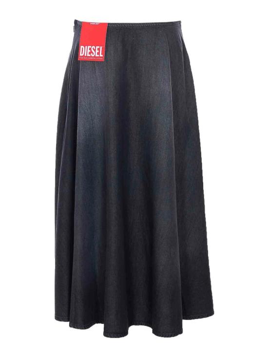26SS 디젤 미디 스커트 A20376068VM02 Grey - DIESEL
