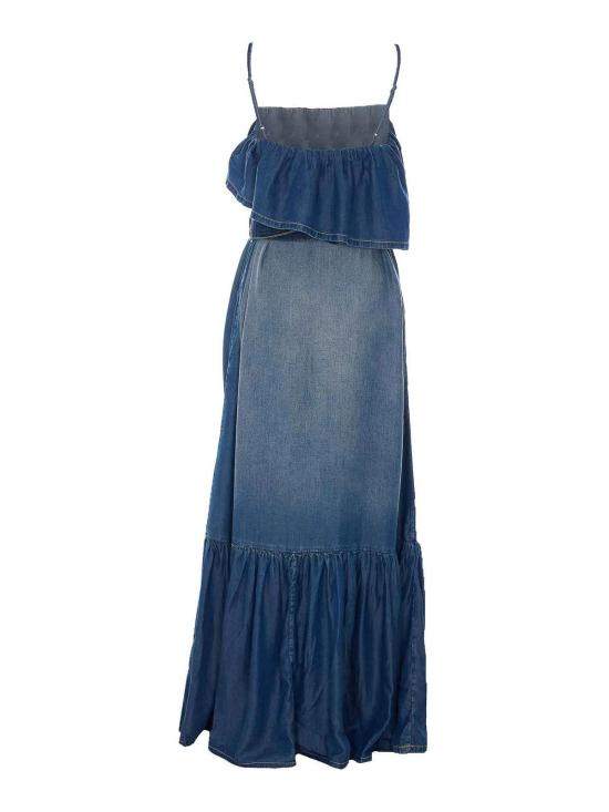 26SS 핑코 롱 원피스 106626A388PJC Blue - PINKO