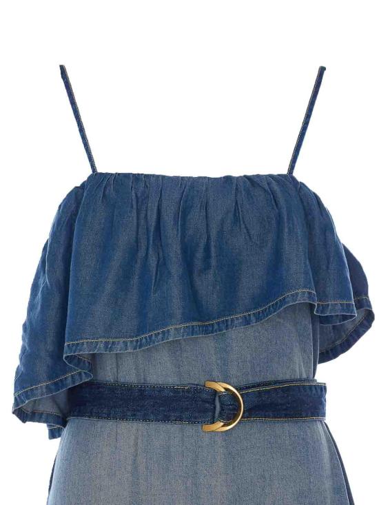 26SS 핑코 롱 원피스 106626A388PJC Blue - PINKO