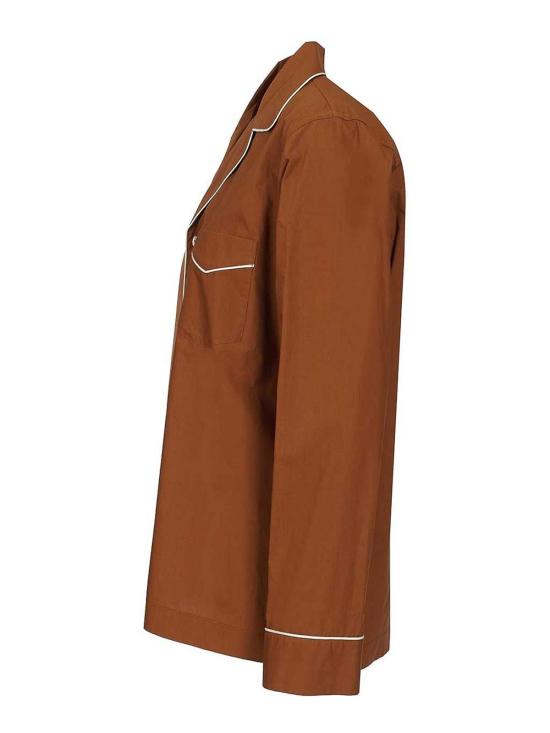 26SS 포르테포르테 셔츠 14832F49M1508 Brown - FORTE FORTE