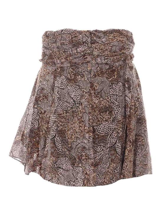 26SS 이자벨마랑 미디 스커트 JU0546FAD2J07I10OE Brown - ISABEL MARANT