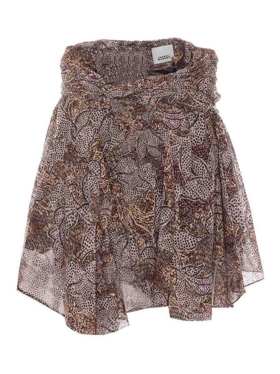 26SS 이자벨마랑 미디 스커트 JU0546FAD2J07I10OE Brown
