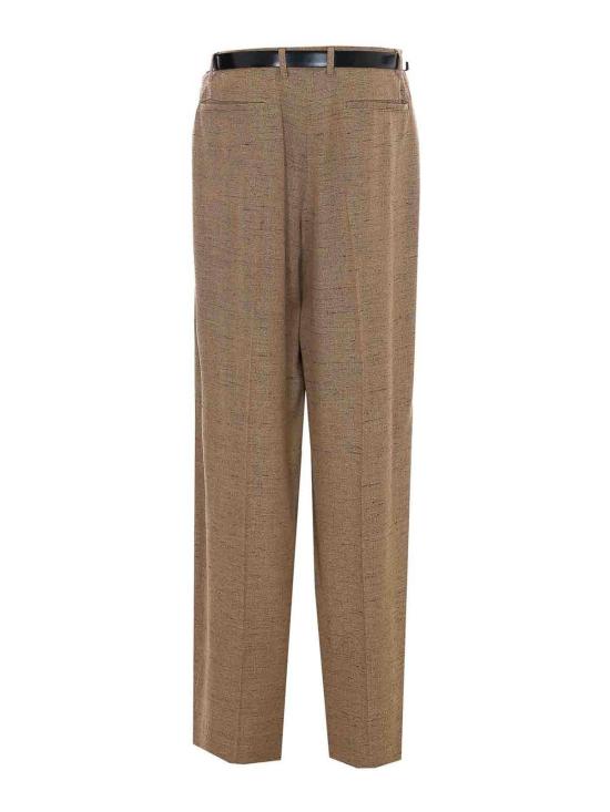 26SS 돌체앤가바나 스트레이트 팬츠 FTDMITHUMWCS8230 Brown - DOLCE & GABBANA