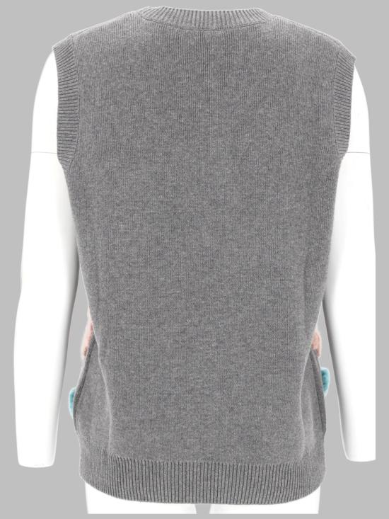 26SS 가니 베스트 A1070253 920 GREY - GANNI