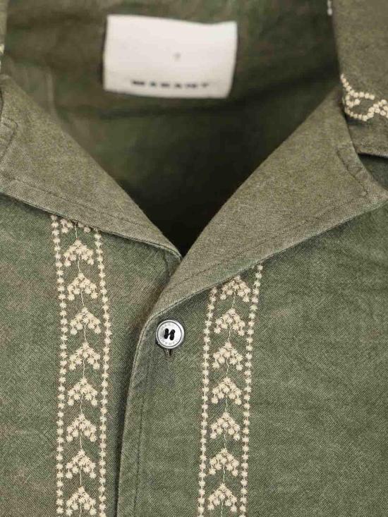 26SS 이자벨마랑 반팔 셔츠 26PCH0311HAD1I11H67LK Green - ISABEL MARANT