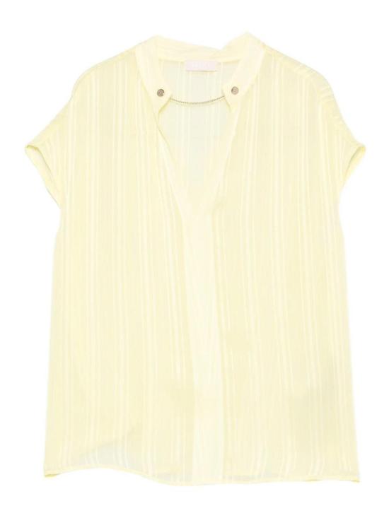26SS 리우조 반팔 티셔츠 WA6470T413A10620LEMONJUICE Yellow