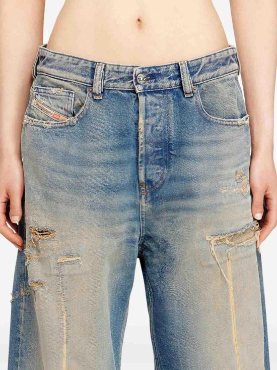 26SS 디젤 스트레이트 팬츠 A0692509N2901 Blue - DIESEL