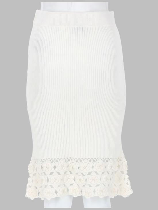 26SS 가니 스커트 A1090204 135 WHITE - GANNI
