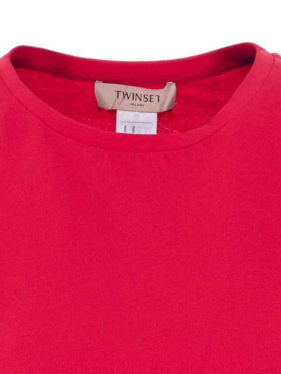 26SS 트윈셋 반팔 티셔츠 261TT206003725 Red - TWINSET