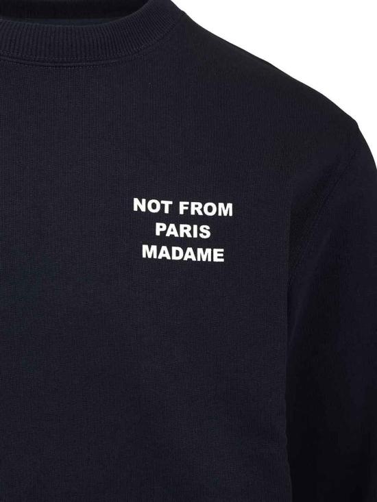 26SS 드롤드무슈 긴팔 티셔츠 PERMSW149CO127NY Blue - DROLE DE MONSIEUR