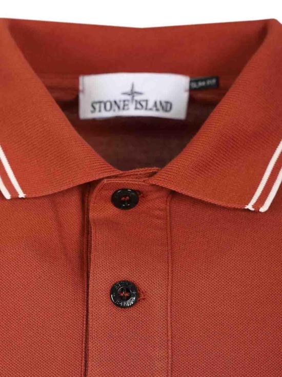 26SS 스톤 아일랜드 폴로 티셔츠 2200010S0018V0015 Red - STONE ISLAND