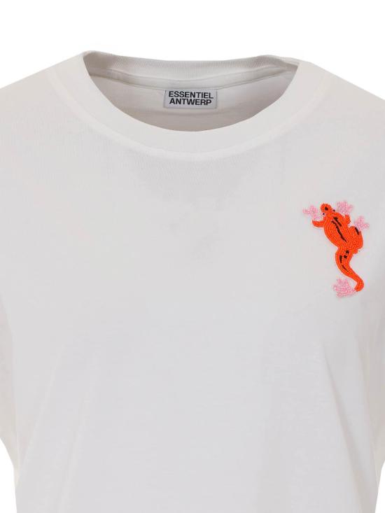 26SS 에센셜앤트워프 반팔 티셔츠 JUNGALAOW01 White - ESSENTIEL ANTWERP