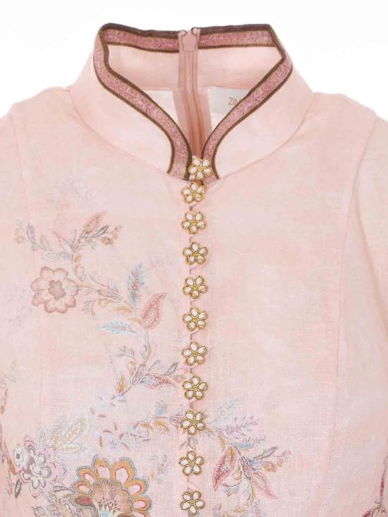 26SS 짐머만 미디 원피스 9142DS262PKP Nude Neutrals - ZIMMERMANN