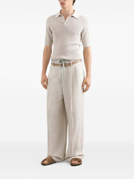 26SS 돌체앤가바나 폴로 티셔츠 GXZBJZJBCJCA4567 Beige - DOLCE & GABBANA