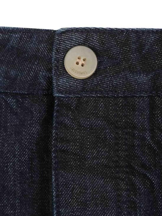 26SS 자크뮈스 스트레이트 팬츠 25EPAM00053AD00036390 Blue - JACQUEMUS
