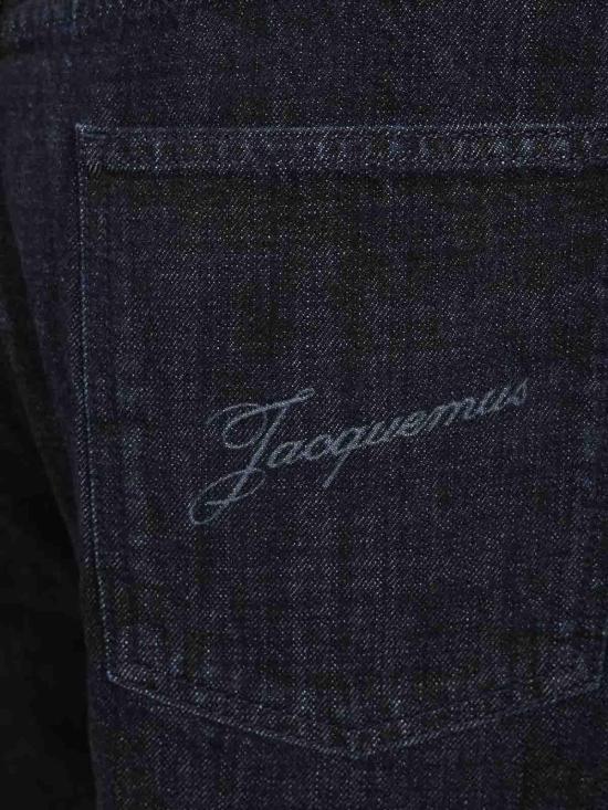 26SS 자크뮈스 스트레이트 팬츠 25EPAM00053AD00036390 Blue - JACQUEMUS