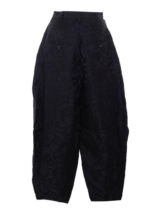 26SS 우마 왕 스트레이트 팬츠 UW3058UW900 Black - UMA WANG