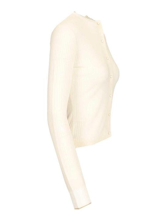 26SS 막스마라 스튜디오 가디건 261634101560003E18 White - MAX MARA STUDIO