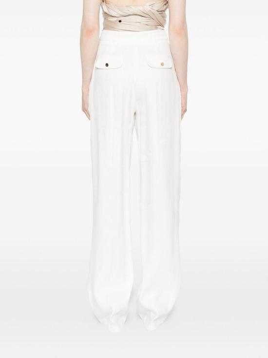 26SS 엘리자베타프랜치 스트레이트 팬츠 PA17962E2360AVORIO White - ELISABETTA FRANCHI