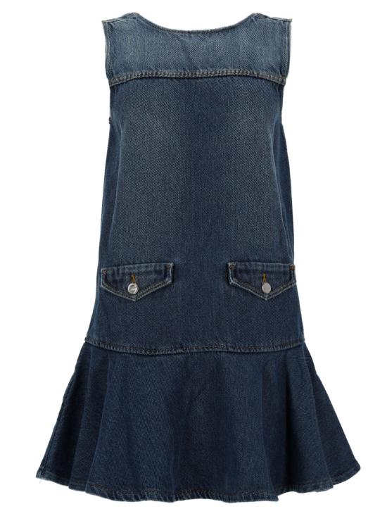 26SS 가니 원피스 A1030091 569 DENIM