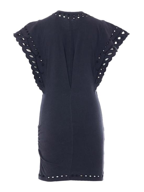 26SS 이자벨마랑에뚜왈 숏 원피스 RO1016FAD1N08E02FK Black - ISABEL MARANT ETOILE