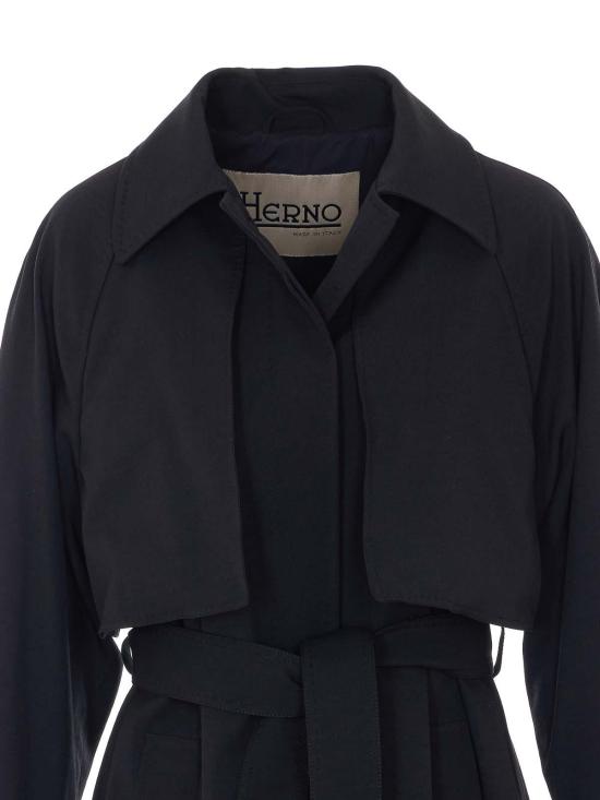 26SS 에르노 트렌치 코트 IM000196D128799300 Black - HERNO