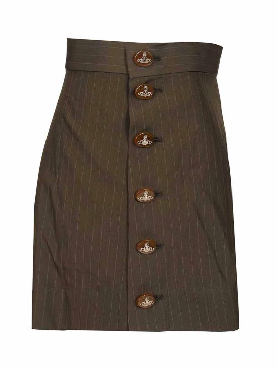 26SS 비비안웨스트우드 숏팬츠 1F01001GW01EJD203 Green - VIVIENNE WESTWOOD