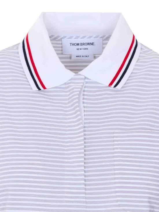 26SS 톰브라운 미디 원피스 FDSF44A07878035 Grey - THOM BROWNE