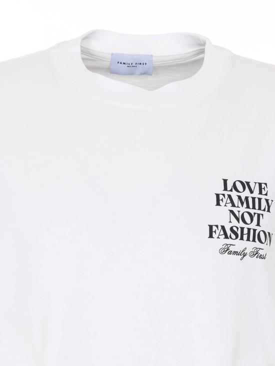 26SS 패밀리퍼스트 밀라노 반팔 티셔츠 TS2602WH White - FAMILY FIRST MILANO