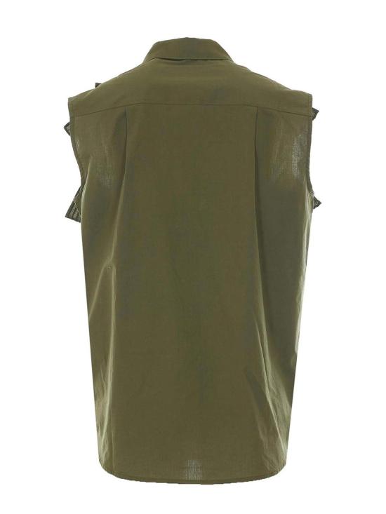 26SS 에센셜앤트워프 블라우스 JEANDARLENEOM24 Green - ESSENTIEL ANTWERP