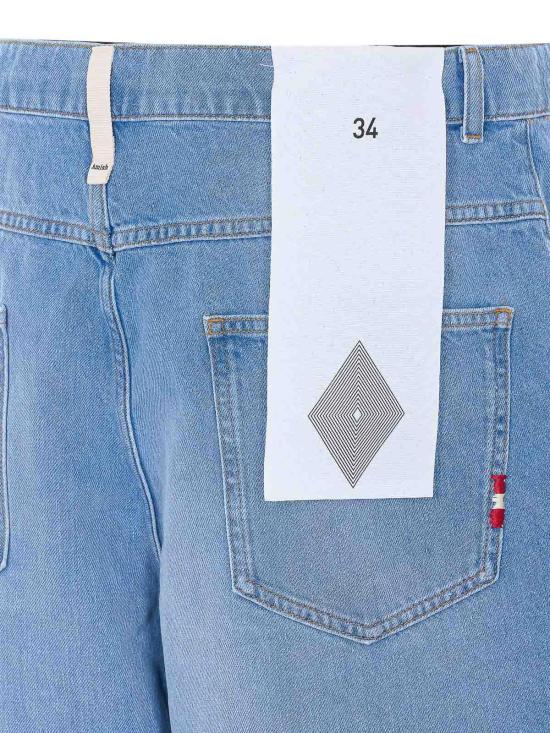 26SS 아미시 데님 숏팬츠 AMU003D7430213 Blue - AMISH