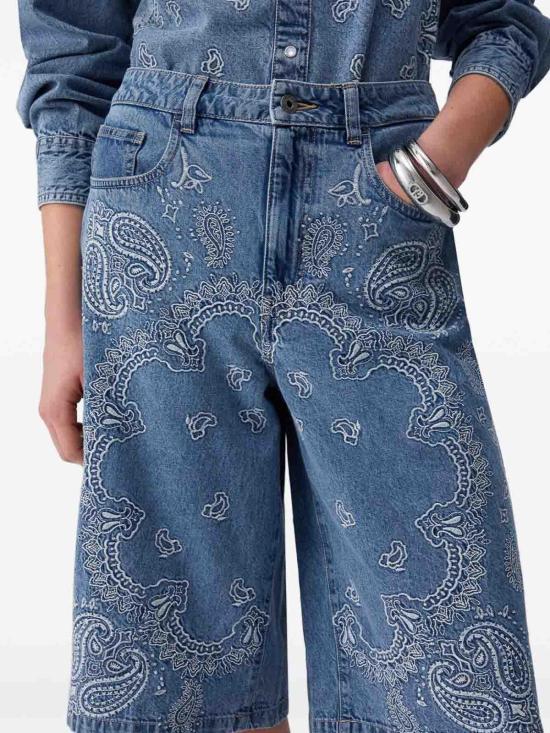 26SS 리우조 데님 숏팬츠 UA6182D031379016DENBLUE Blue - LIU JO