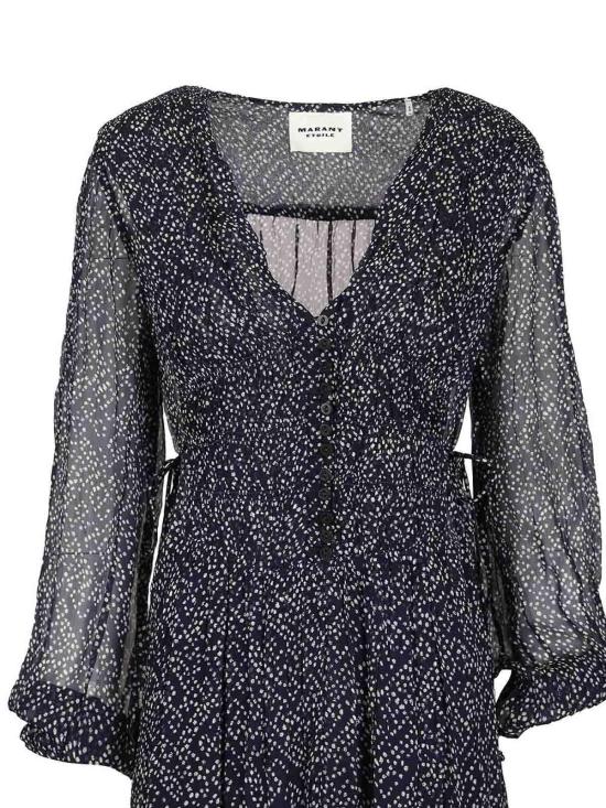 26SS 이자벨마랑에뚜왈 롱 원피스 26PRO0798FBD1J08E30MI Blue - ISABEL MARANT ETOILE