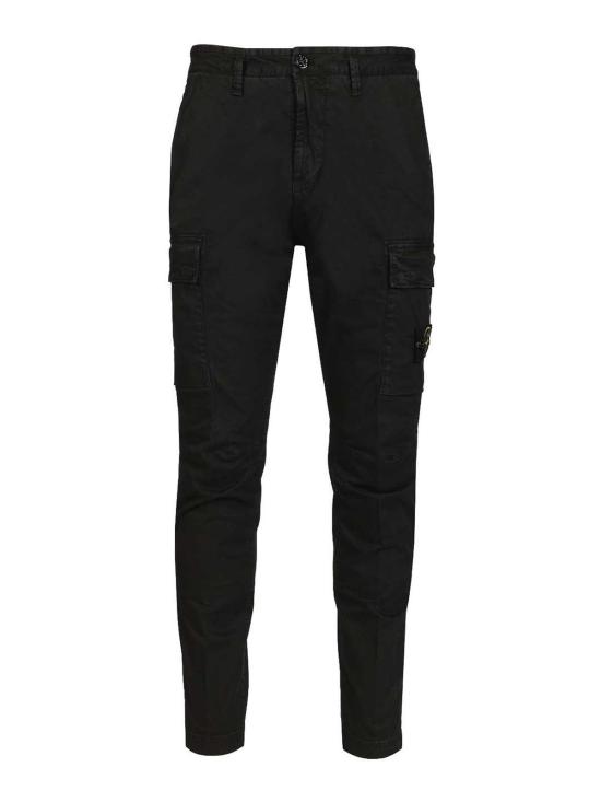 26SS 스톤 아일랜드 스트레이트 팬츠 3100051S0004V0129 Black