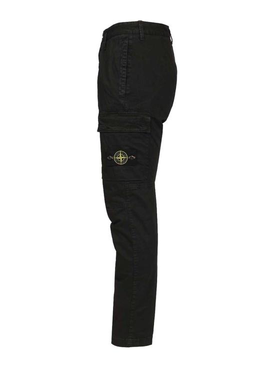 26SS 스톤 아일랜드 스트레이트 팬츠 3100051S0004V0129 Black - STONE ISLAND