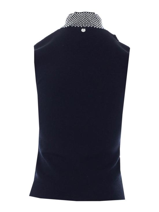 26SS 리우조 민소매 티셔츠 WA6221MS55N22222 Black - LIU JO