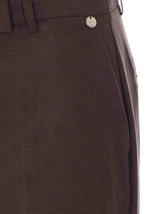 26SS 리우조 플레어 팬츠 WA6480T481891109 Brown - LIU JO