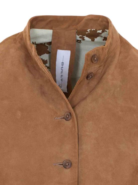 26SS 불리 가죽 자켓 7918DESERTO Brown - BULLY