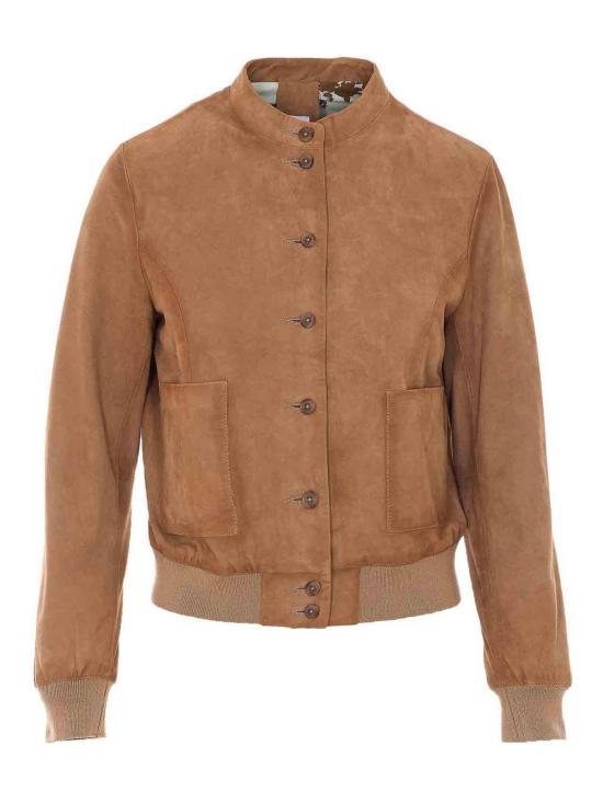 26SS 불리 가죽 자켓 7918DESERTO Brown