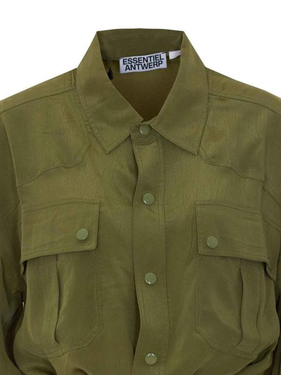 26SS 에센셜앤트워프 롱 원피스 JEBBAOM24 Green - ESSENTIEL ANTWERP