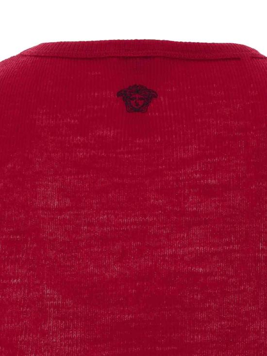 26SS 베르사체 반팔 티셔츠 10245061A175481RB30 Red - VERSACE
