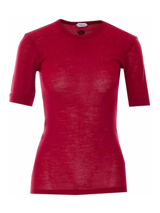26SS 베르사체 반팔 티셔츠 10245061A175481RB30 Red