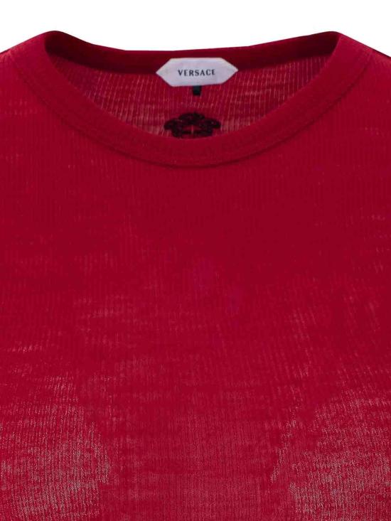 26SS 베르사체 반팔 티셔츠 10245061A175481RB30 Red - VERSACE
