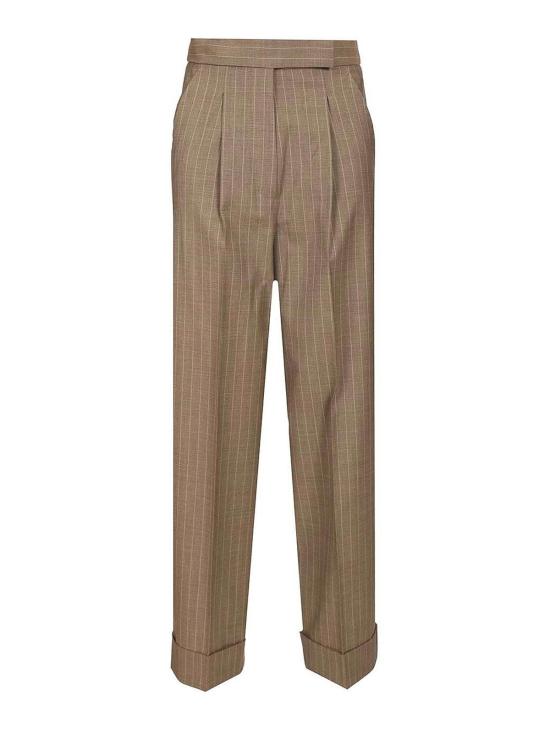 26SS 막스마라 스트레이트 팬츠 261113115160023E18 Brown