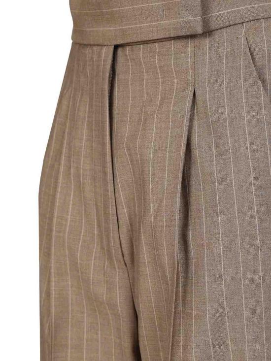 26SS 막스마라 스트레이트 팬츠 261113115160023E18 Brown - MAX MARA