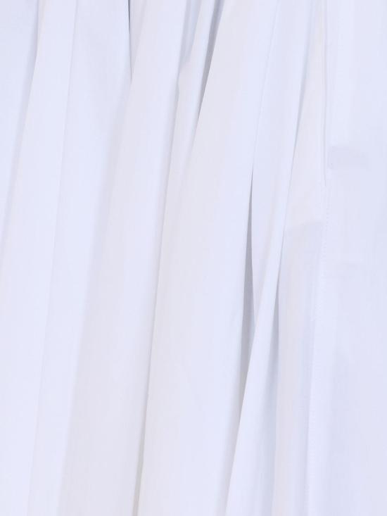 26SS 아미 코튼 미디 코롤라 스커트 FSK444CO0063100 White - AMI