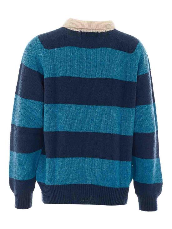 26SS 하울린 폴로 티셔츠 COLLEGEISFUNNAVYDREAM Blue - HOWLIN